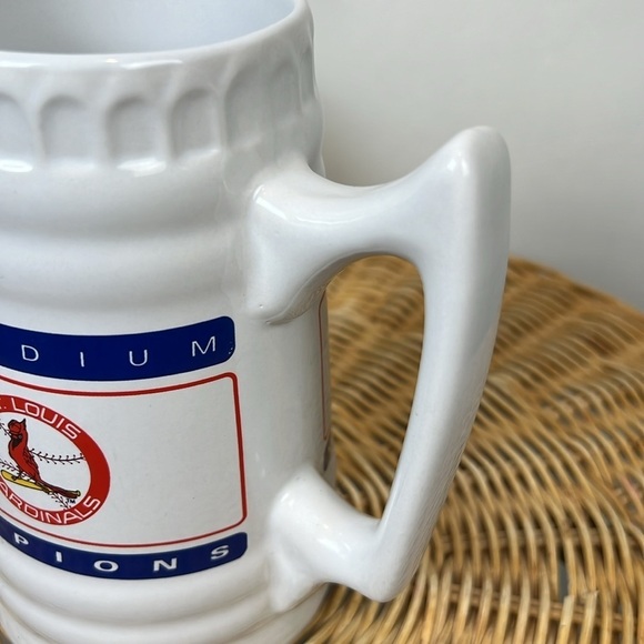 Budweiser 1982 Baseball World Series Champion Beer Mug Cardinals Collectible - Picture 9 of 11